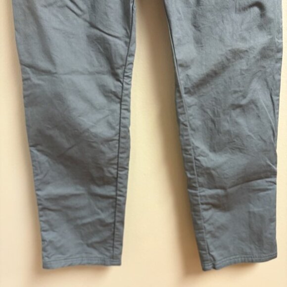 Pact Womens Organic Daily Twill Drawstring Pull On Utility Pants Size M Green - Picture 4 of 13